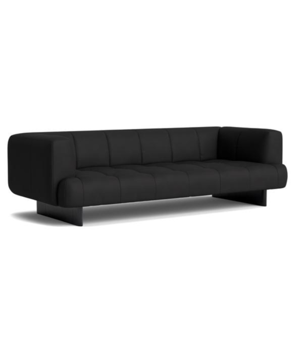 Hay  Hay Quilton Lift 3 seater Sofa, wood base / variants