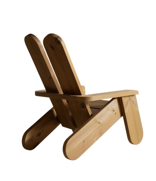 Vaarnii 015 Peace Outdoor lounge chair solid pine