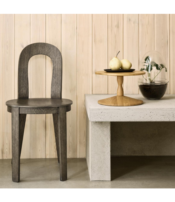 Design House Stockholm  Design House Stockholm - Pedestal bijzettafel, hoogte verstelbaar