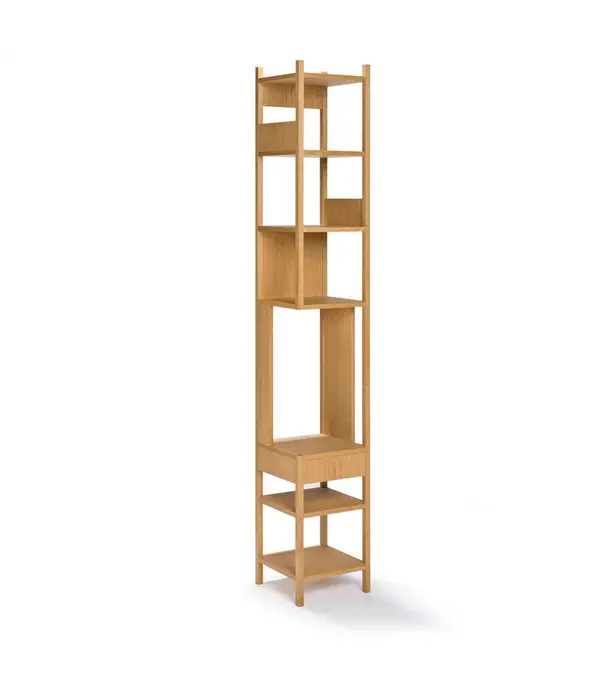 Karakter Karakter Lungangolo Shelf geolied eiken, rechts