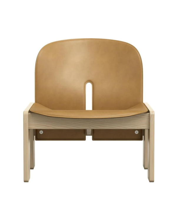 Karakter Karakter Copenhagen Scarpa 925 lounge chair ash, saddle leather
