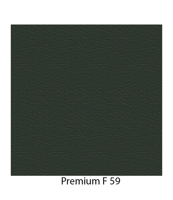 Vitra  Mikado Armchair dark oak, Jade premium F leather