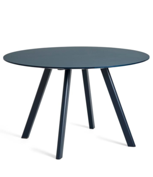 Hay Cph 25 2.0 Eettafel Rond smokey blue linoleum Ø140