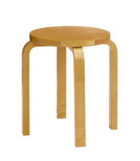 Stool E60 Kruk honing gebeitst