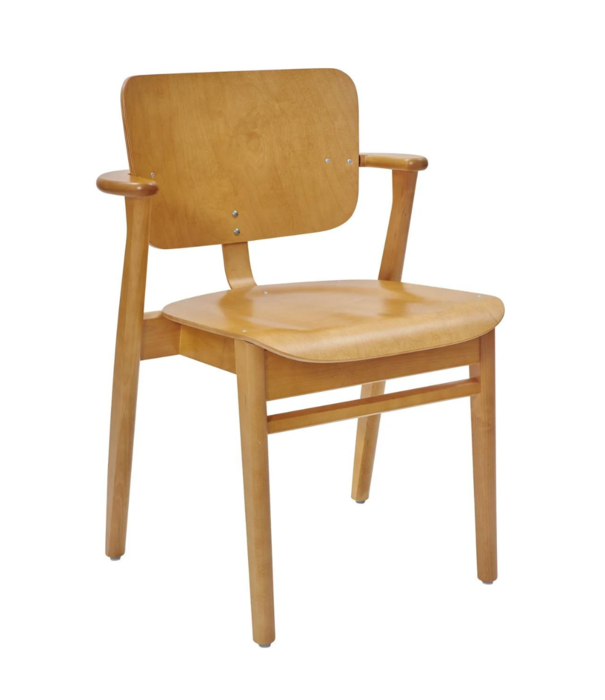 Artek  Artek - Domus Chair birch, honey stained