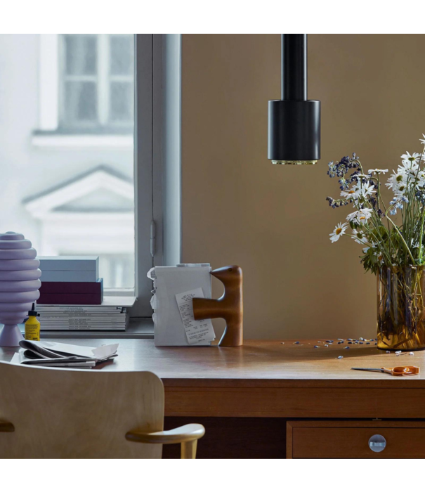 Artek  A110 Hanglamp "Hand Grenade" zwart / messing