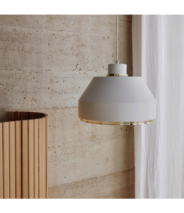 Artek  AMA500 Hanglamp wit, messing