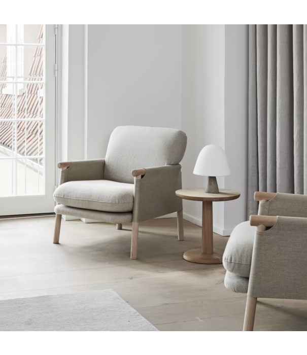 Fredericia  Model 8805 Savannah Lounge Chair Petit, oak legs