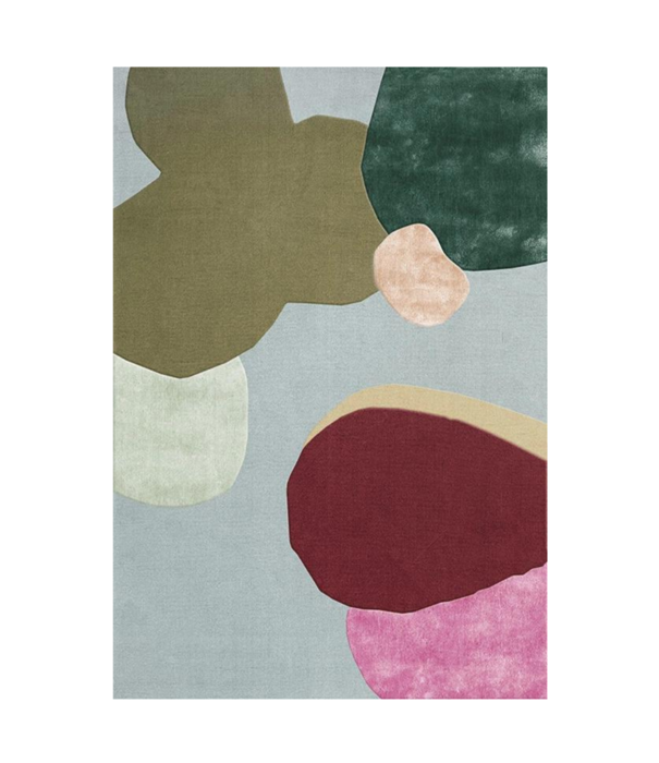Layered  Layered Poppy Kalas Sleeping Flower Rug