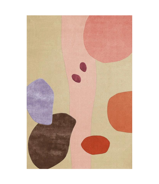 Layered  Layered Poppy Kalas Magical Garden Rug