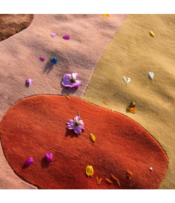 Layered  Layered Poppy Kalas Magical Garden Rug