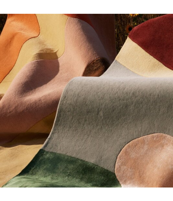 Layered  Layered Poppy Kalas Magical Garden Rug