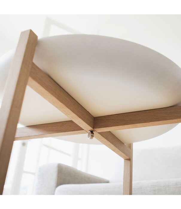 Design House Stockholm  DHS Tablo Coffee Table oak, white tray
