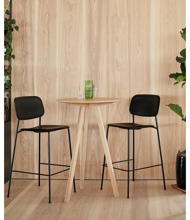 Hay  CPH 20 High Table oak base Ø70 - H105