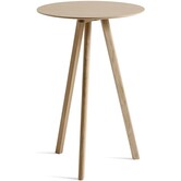 Hay CPH20 High Table oak base Ø70 - H105