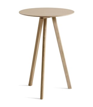 Hay CPH 20 Bartafel High eiken onderstel Ø70 - H105