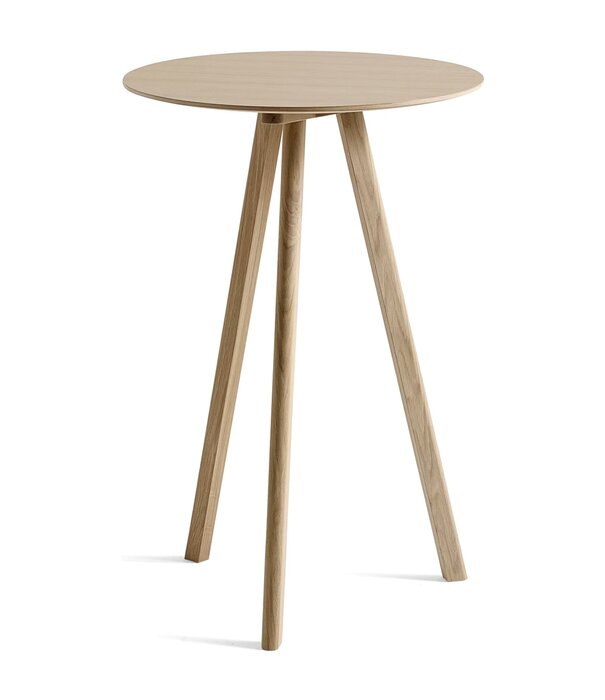 Hay  Hay CPH20 Bartafel High eiken onderstel Ø70 - H105