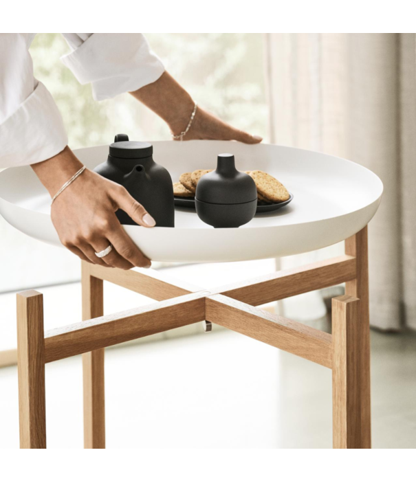 Design House Stockholm  Tablo Coffee Table Set Oak / White Tray