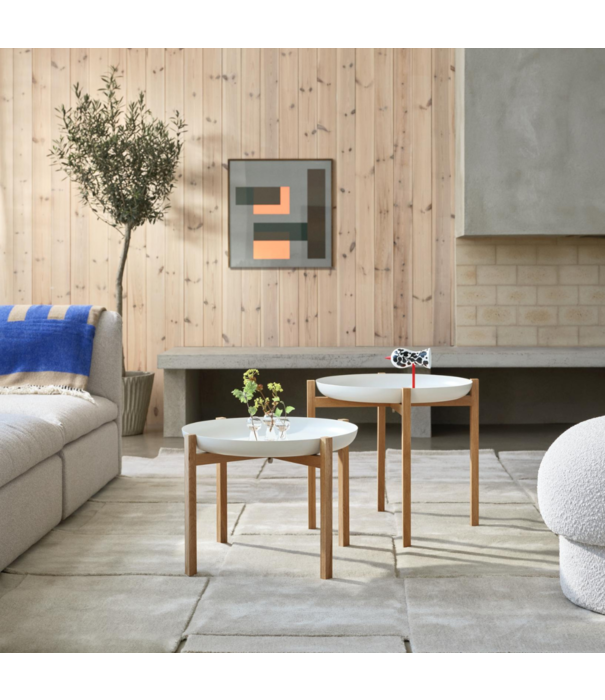 Design House Stockholm  DHS Tablo Coffee Table oak, white tray