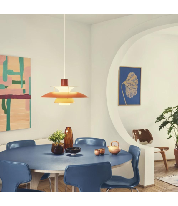 Louis Poulsen  Louis Poulsen PH5 Collection,  PH 5 metal hanglamp koper Ø50