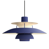 PH 5 Hanglamp Monochrome dusty indigo