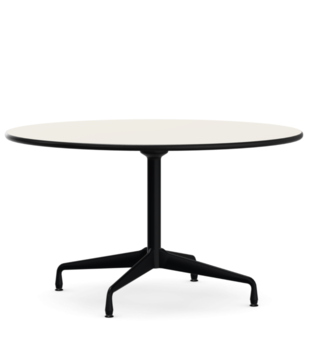 Vitra Segmented Eettafel Rond wit HPL Laminaat Ø130