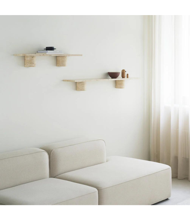 Normann Copenhagen  Normann Copenhagen Sten Shelf Wandplank Marmer 120 cm