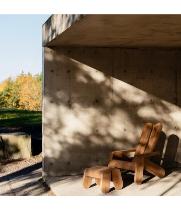 Vaarnii 015 Peace Outdoor lounge chair solid pine