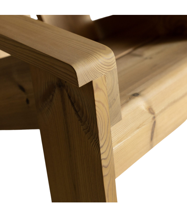 Vaarnii 015 Peace Outdoor lounge chair solid pine