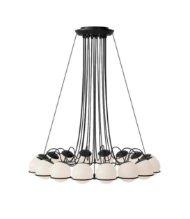 Astep Model 2109 Chandelier opal glass