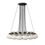 Astep Model 2109 Chandelier opal glass