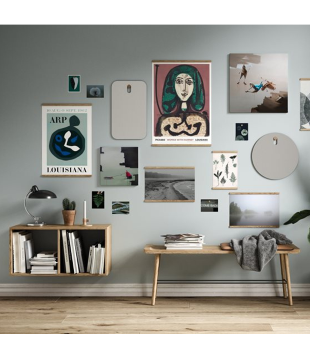 Ekta Living Ekta Living Scala bench black oak L124