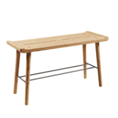 Ekta Living Scala Bench Small oiled oak