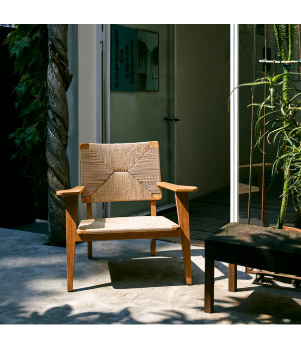 Gubi  Gubi - F-Chair Lounge Outdoor Teak