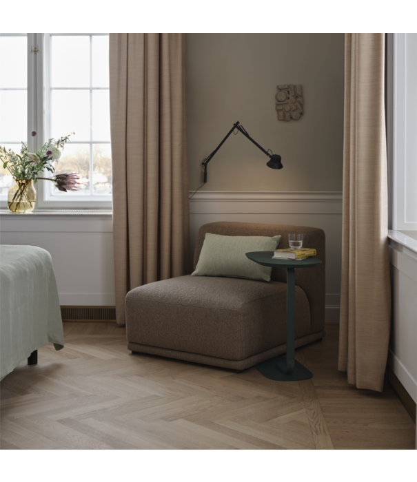 Muuto  Muuto - Connect Soft 2-seater, config.1 /  Hallingdal 220/black