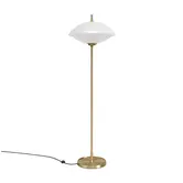 Fritz Hansen Clam Floor Lamp opal glass