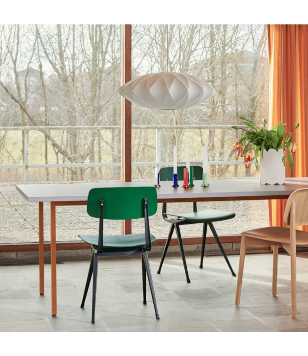 Hay  Nelson Saucer Crisscross bubble hanglamp off white