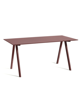 Hay Cph 10 Desk burgundy linoleum 160cm