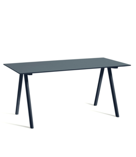 Hay CPH 10 Desk smokey blue linoleum 160cm