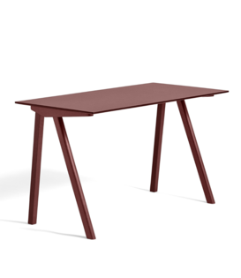 Hay Cph 90 Desk burgundy linoleum 130cm