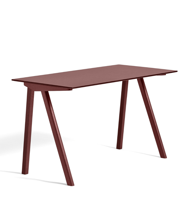 Hay  Hay Cph 90 Bureau burgundy linoleum, burgundy frame