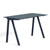 Hay Cph 90 Desk smokey blue linoleum, deep blue frame