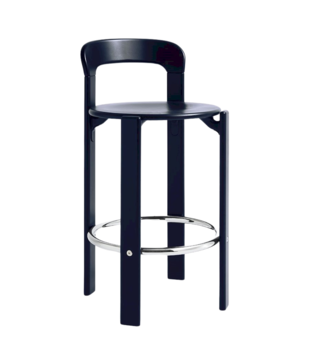 Hay Rey Bar Stool Low deep blue H65