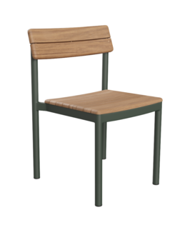 Fritz Hansen - Pelagus Chair teak, hunter green