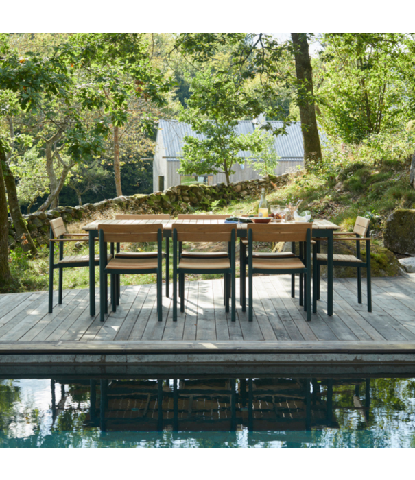 Fritz Hansen Fritz Hansen / Skagerak Pelagus Tuintafel teak, licht ivoor