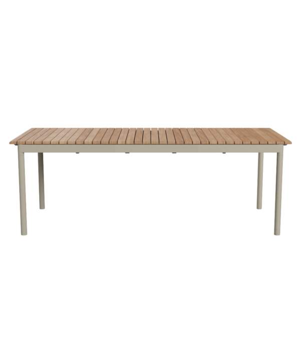 Fritz Hansen Pelagus Table teak, light ivory