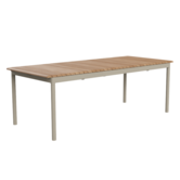 Pelagus Table teak, light ivory