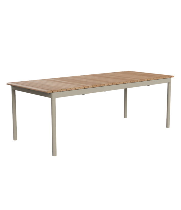 Fritz Hansen Pelagus Table teak, light ivory