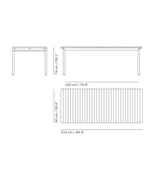 Fritz Hansen Fritz Hansen / Skagerak Pelagus Table teak