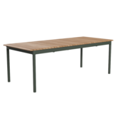 Pelagus Table teak, hunter green